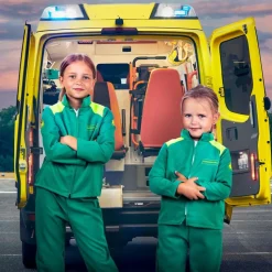 Ambulanssjuksköterska Barn Maskeraddräkt