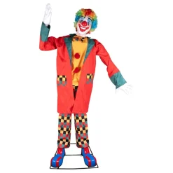 Animerad Glad Clown med Ljud Prop