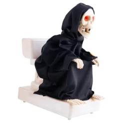 Animerat Skelett på Toalett Prop