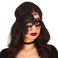 Ansiktsmask Spets Svart
