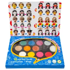 Ansiktsmålning Carnival Sminkset