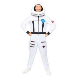 Astronaut Vit Maskeraddräkt