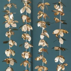 Backdrop Blommor Guld