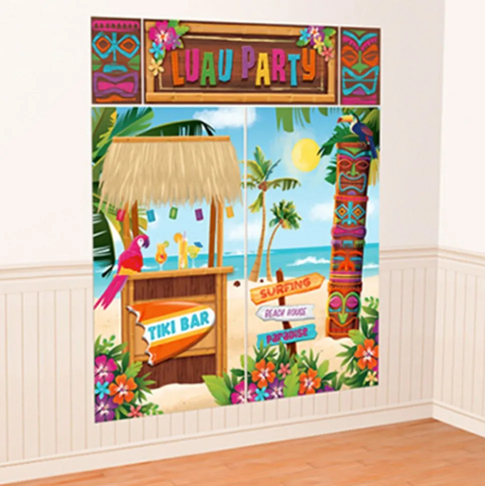 Backdrop Luau Party