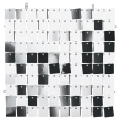 Backdrop Paljettpanel Silver
