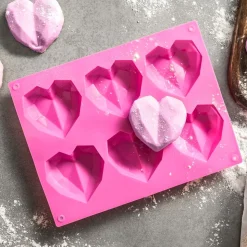 Bakform 3D Hjärtan
