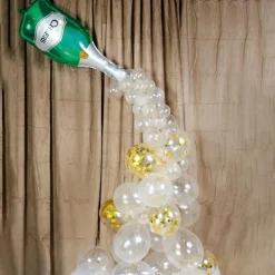 Ballongbåge Champagneflaska