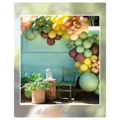 Ballongbåge Grön/Beige/Brun