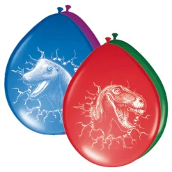 Ballonger Flerfärgade Dinosaurier