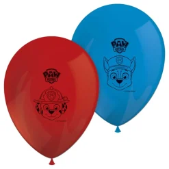 Ballonger Paw Patrol Röd/Blå