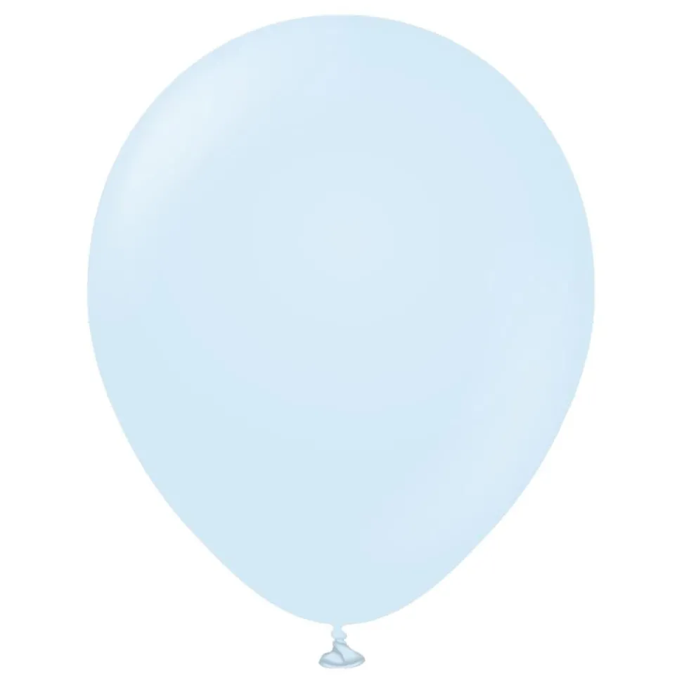 Ballonger Professional Stora Macaron Baby Blue