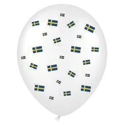 Ballonger Svenska Flaggor