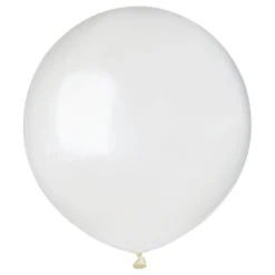 Ballonger Transparenta Runda Stora