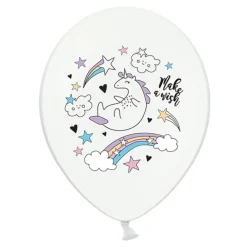 Ballonger Unicorn Pastell