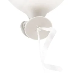 Ballongförslutare med Snöre Vit
