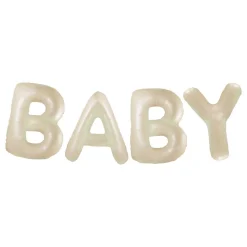 Ballonggirlang Baby Krämvit