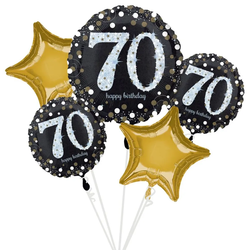 Ballongkit Svart/Guld 70 år