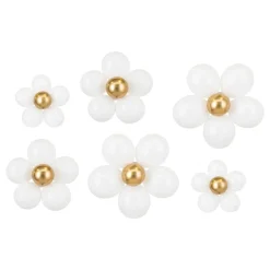 Ballongkit Vita Blommor