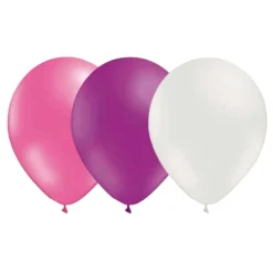Ballongkombo Magenta/Rosa/Vit