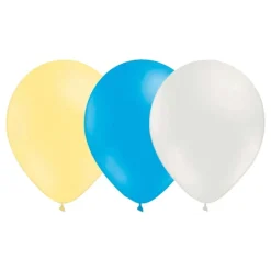 Ballongkombo Vit/Elfenben/Ljusblå