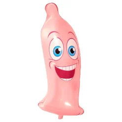 Ballong Kondom med Ansikte