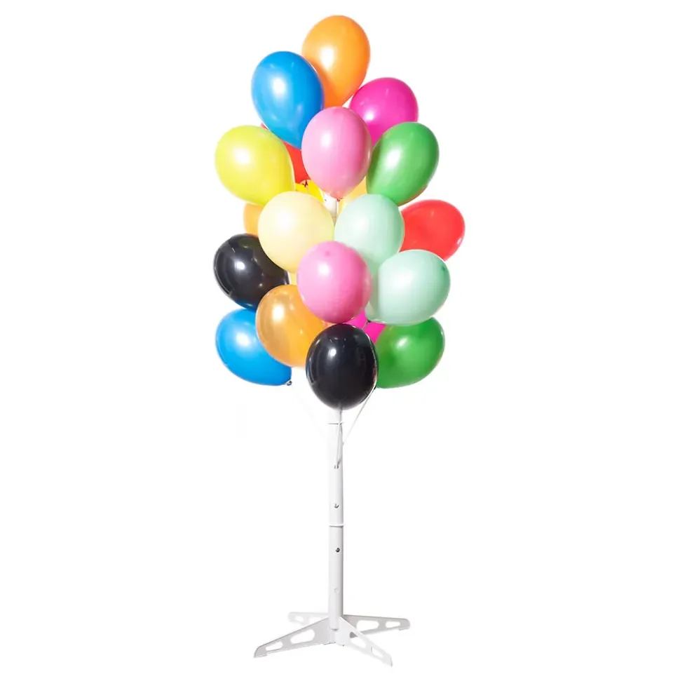 Ballongställ Vitt