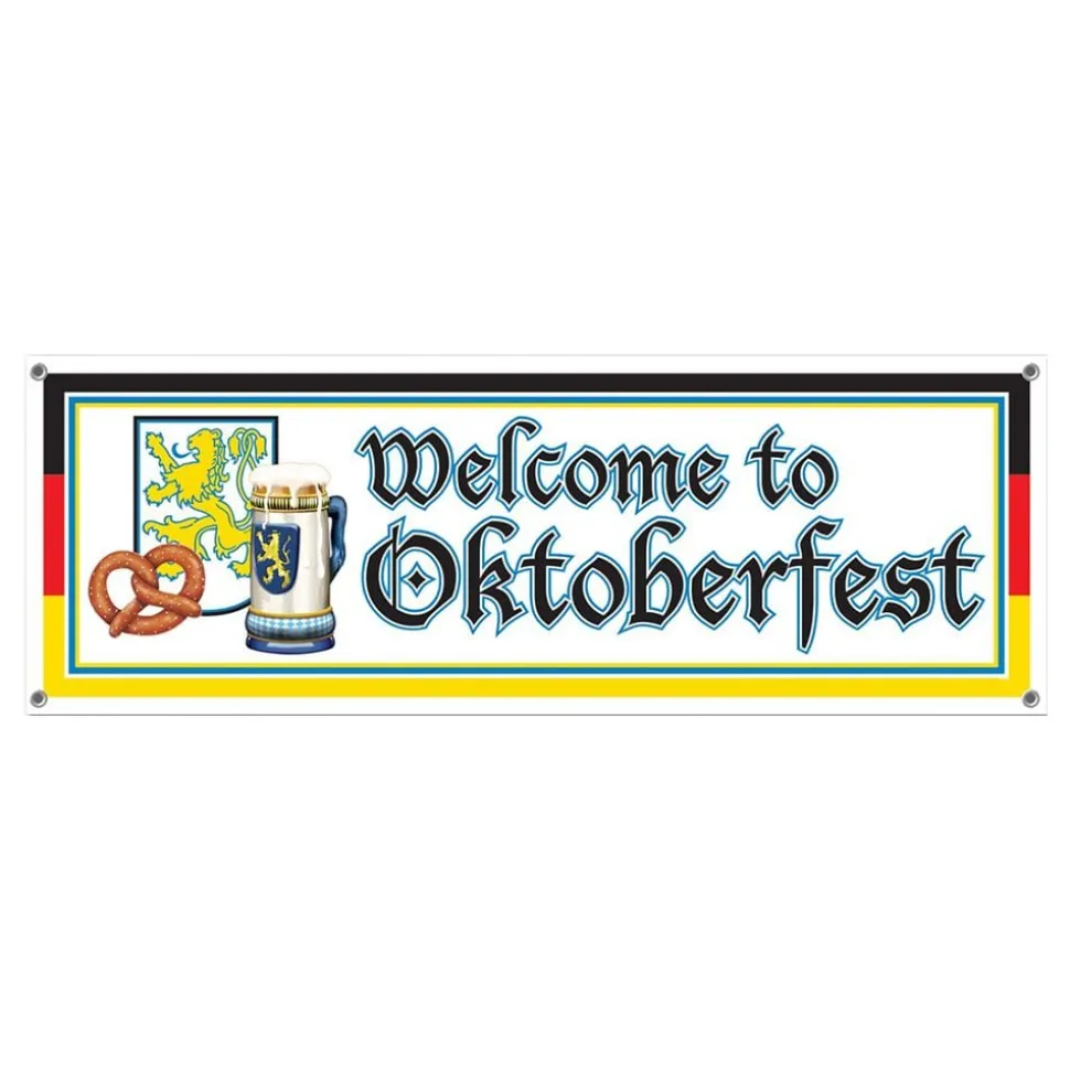 Banderoll Welcome to Oktoberfest