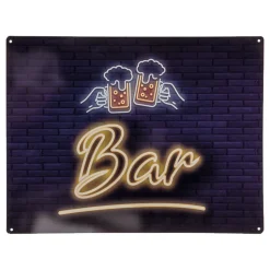 Bar Skylt i Metall