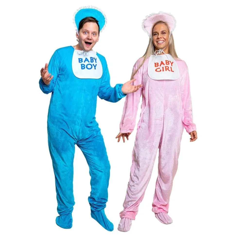 Big Baby Blå Maskeraddräkt