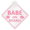 Bilskylt Babe On Board