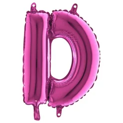 Bokstavsballong Mini Rosa