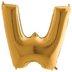 Bokstavsballong Guld Metallic