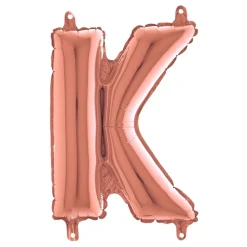 Bokstavsballong Mini Roséguld