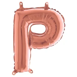 Bokstavsballong Mini Roséguld