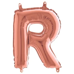 Bokstavsballong Mini Roséguld