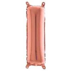 Bokstavsballong Mini Roséguld