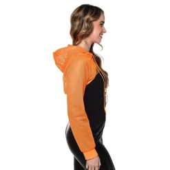 Bolero Fishnet UV Neonorange