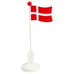Bordsflagga i Trä Danska Flaggan