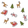 Bordskonfetti Julfigurer