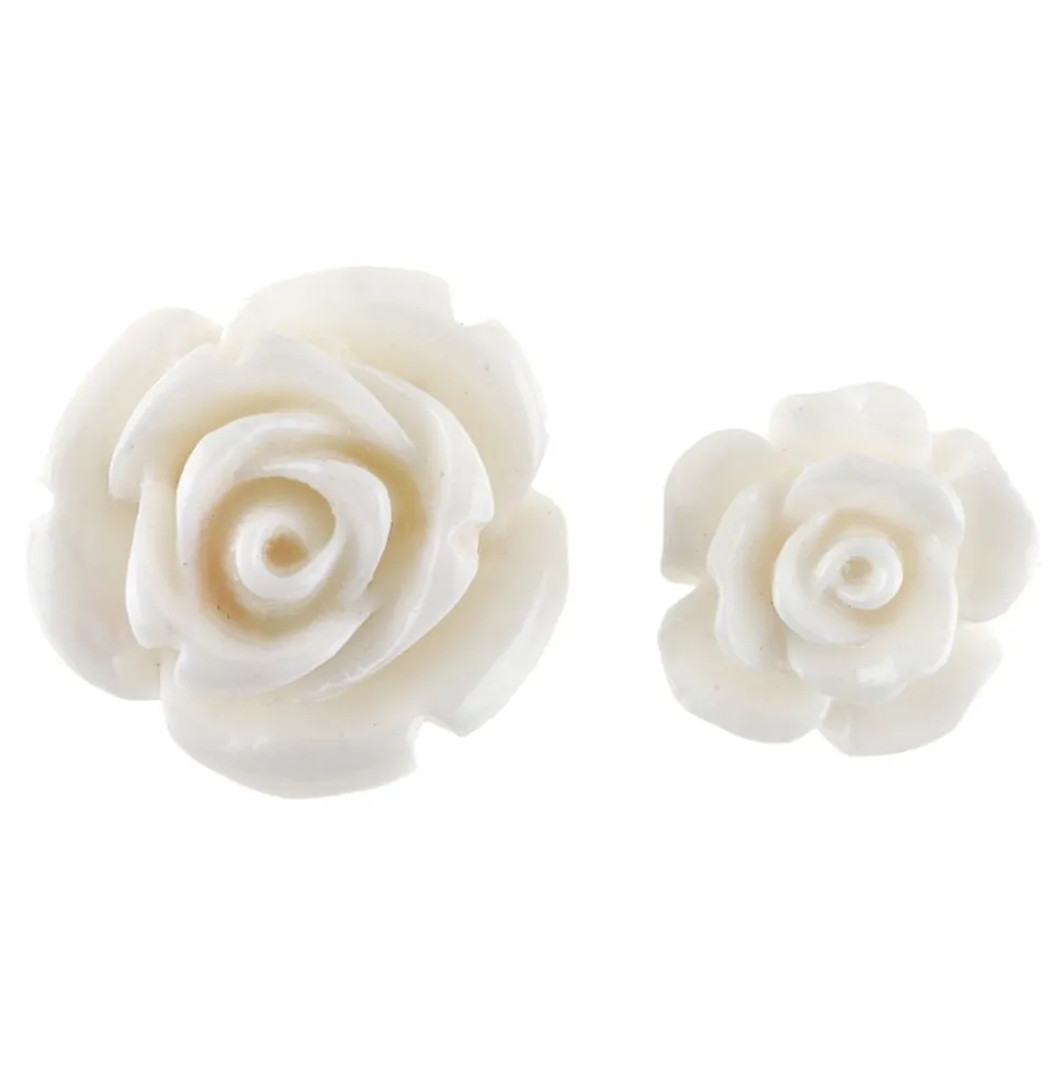 Bordskonfetti Rosor Vit