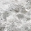 Bordskonfetti Siffra 25 Silver Metallic