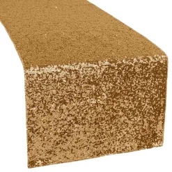 Bordslöpare Paljett Guld