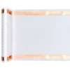 Bordslöpare Prickig Vit/Roséguld