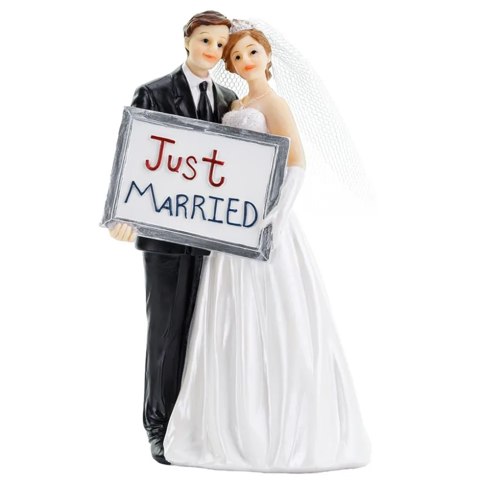 Bröllopsfigur Just Married