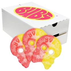 BUBS Lemon Raspberry Skalle Storpack