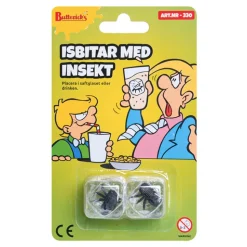Butterick's Isbitar med Insekt Skämtartikel