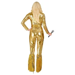 Catsuit Maskeraddräkt Guld