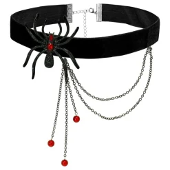 Choker Halsband med Spindel