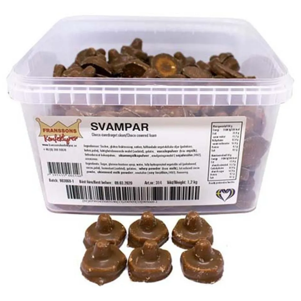 Chokladsvamp Storpack