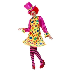Clowntjej Maskeraddräkt